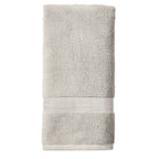  Signature Soft Solid 6 Piece Towel Set,Soft Silver