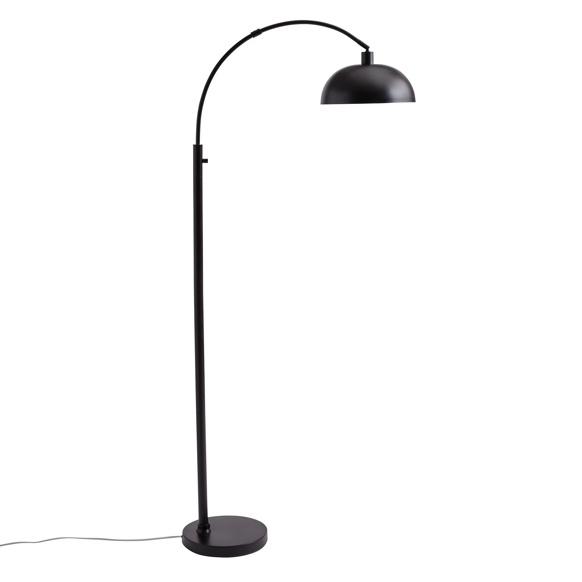  Black Finish Arch Dome Floor Lamp