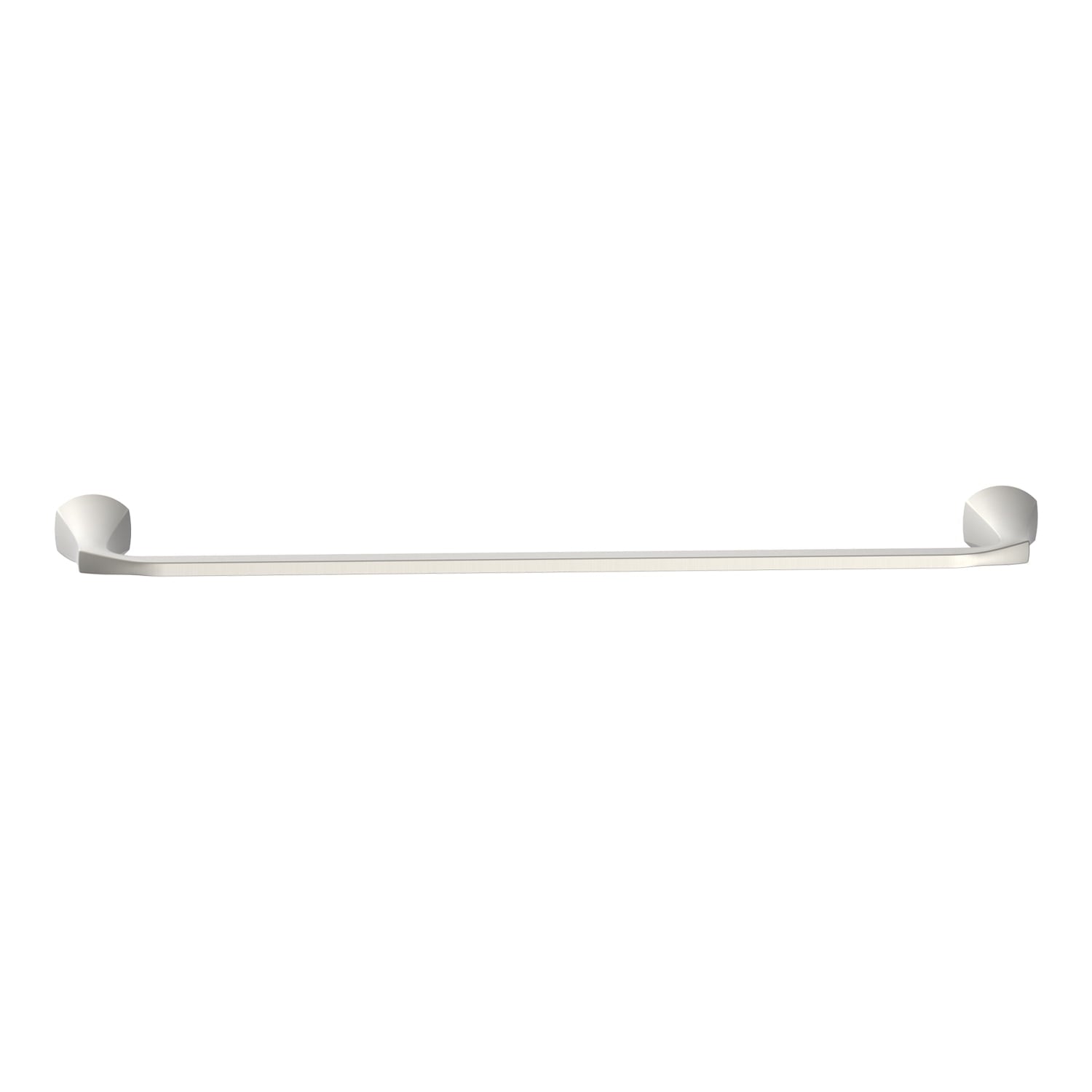  Simple Flare 3-Piece Bathroom Hardware Set, Satin Nickel � Includes Towel Bar, Towel Ring & Toilet Paper Holder