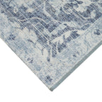  Blue Persian Non-Skid Indoor 30" x 46" Accent Rug