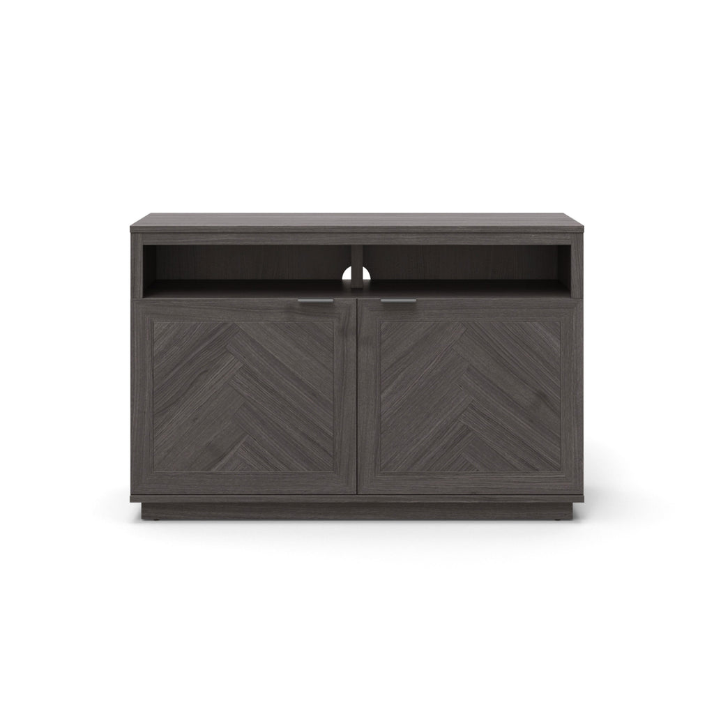 Herringbone TV Stand for TVs up to 55�, Gray
