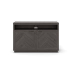  Herringbone TV Stand for TVs up to 55�, Gray