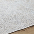  Watercolor Runner Blue Area Rug, 5. 3 x 7 in