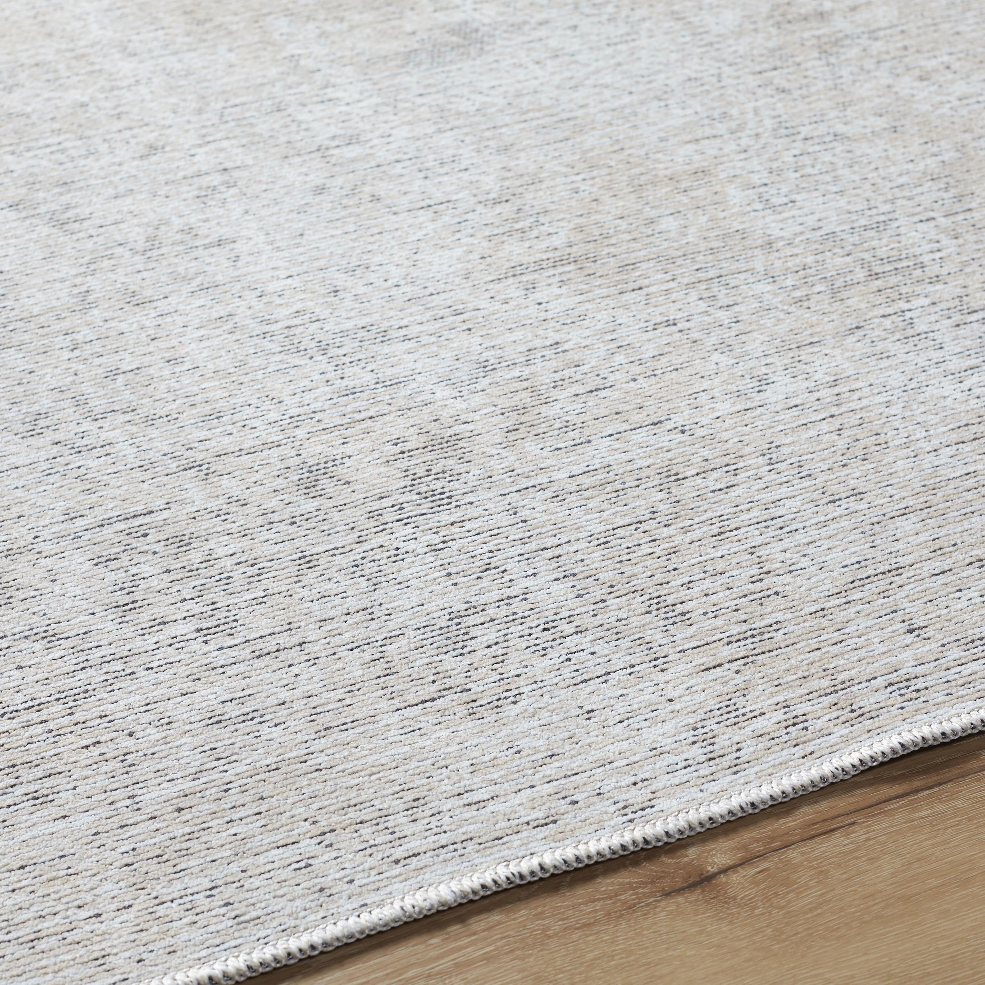  Watercolor Runner Blue Area Rug, 5. 3 x 7 in