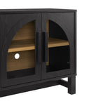  Juliet Arch TV Stand for TVs up to 65", Black Wood Finish