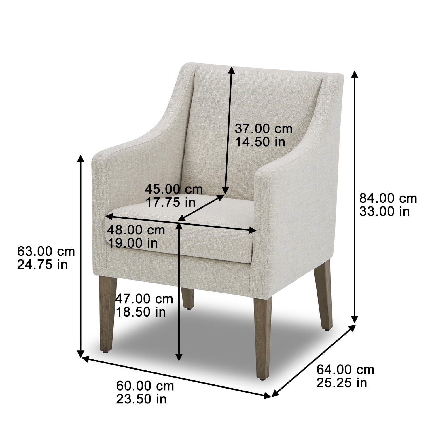  Canton Captains Dining Chair, Tobacco Oak, Set of 2