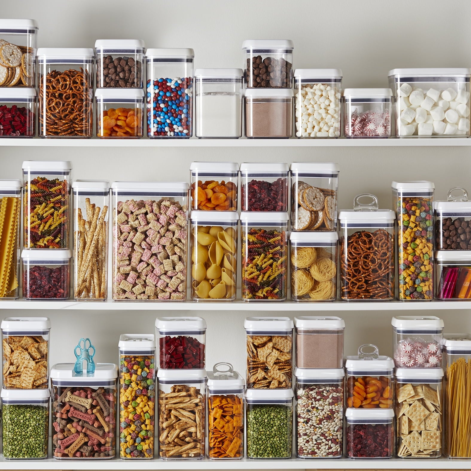  Flip-Tite 4-Pack Square Food Storage Container Set