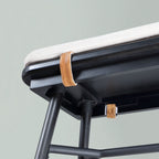  Springwood Dining Bench, Charcoal Finish