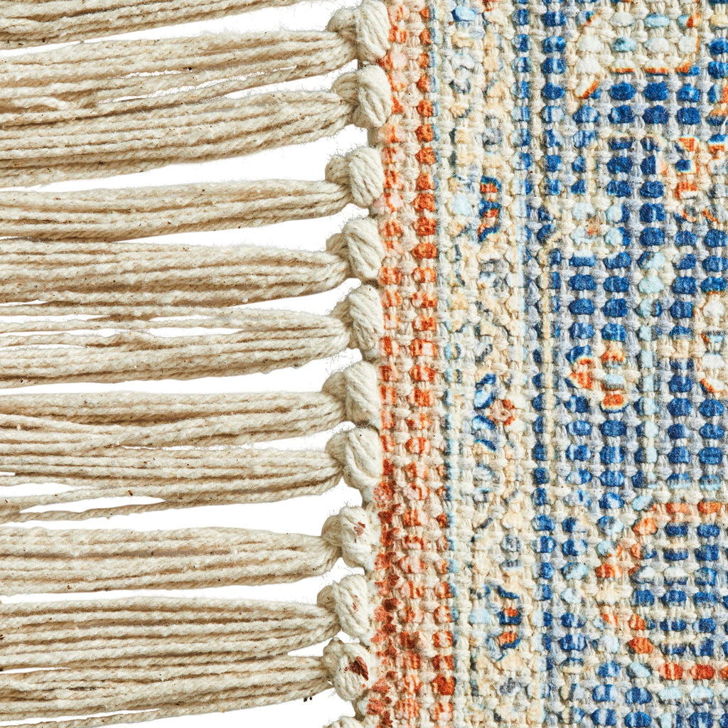  Persian Fringe Indoor Area Rug, Orange, 30"x46"