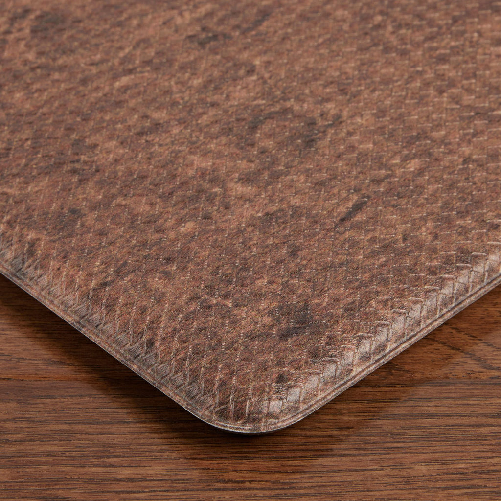 (2 pack)  Washed Paper Kitchen Mat, Tan, 20"W x 41"L, 1 Piece