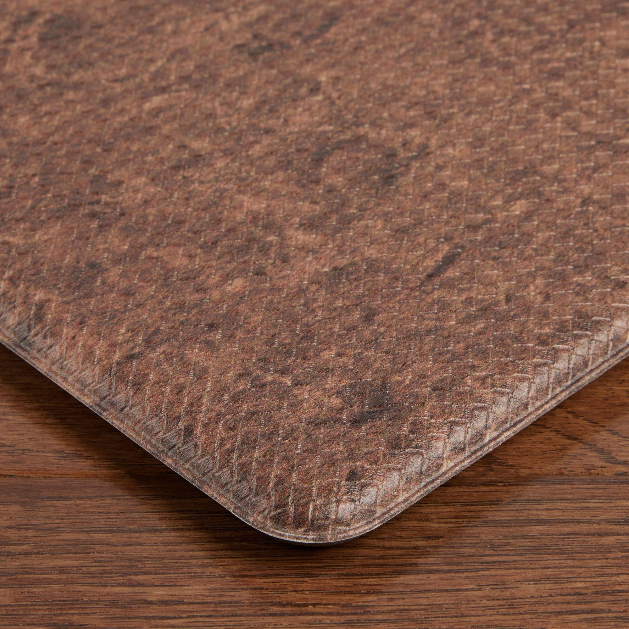 (2 pack)  Washed Paper Kitchen Mat, Tan, 20"W x 41"L, 1 Piece