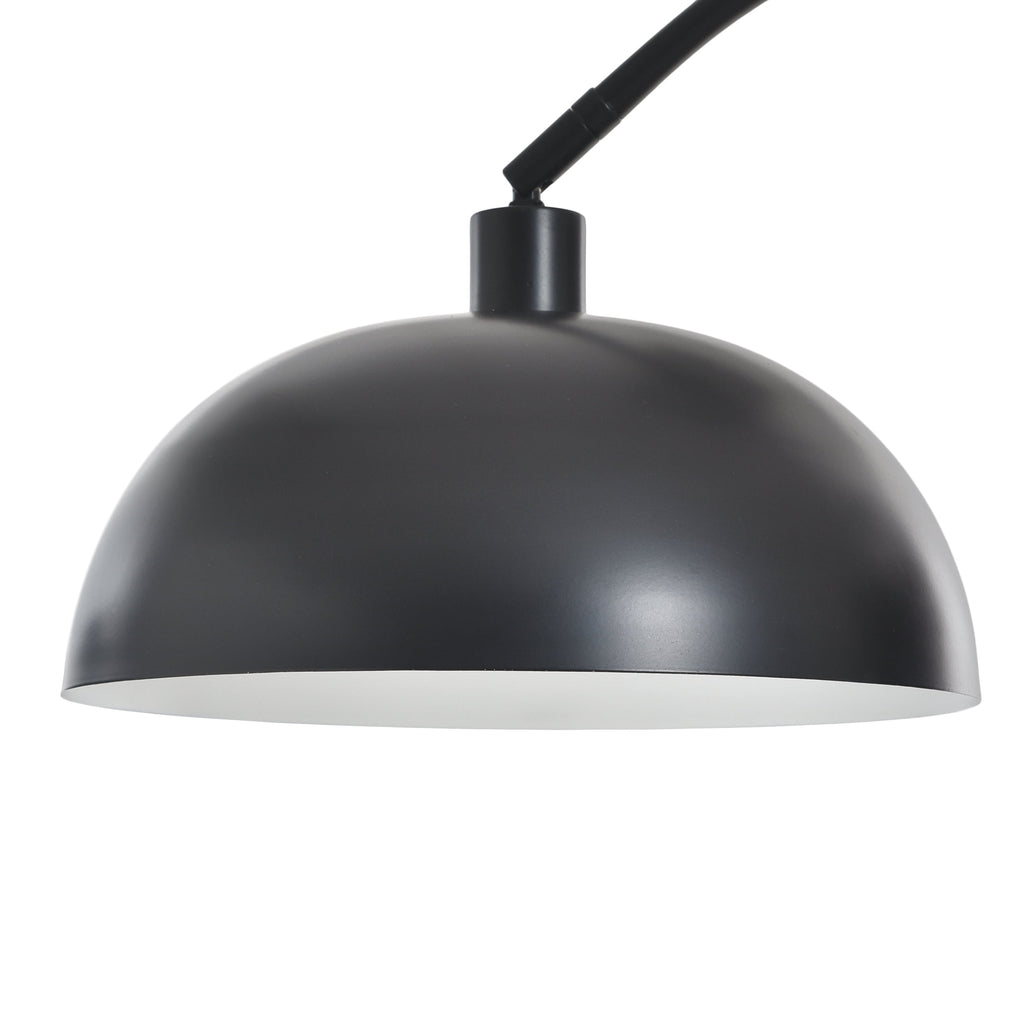  Black Finish Arch Dome Floor Lamp