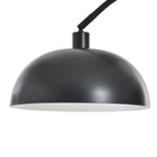  Black Finish Arch Dome Floor Lamp