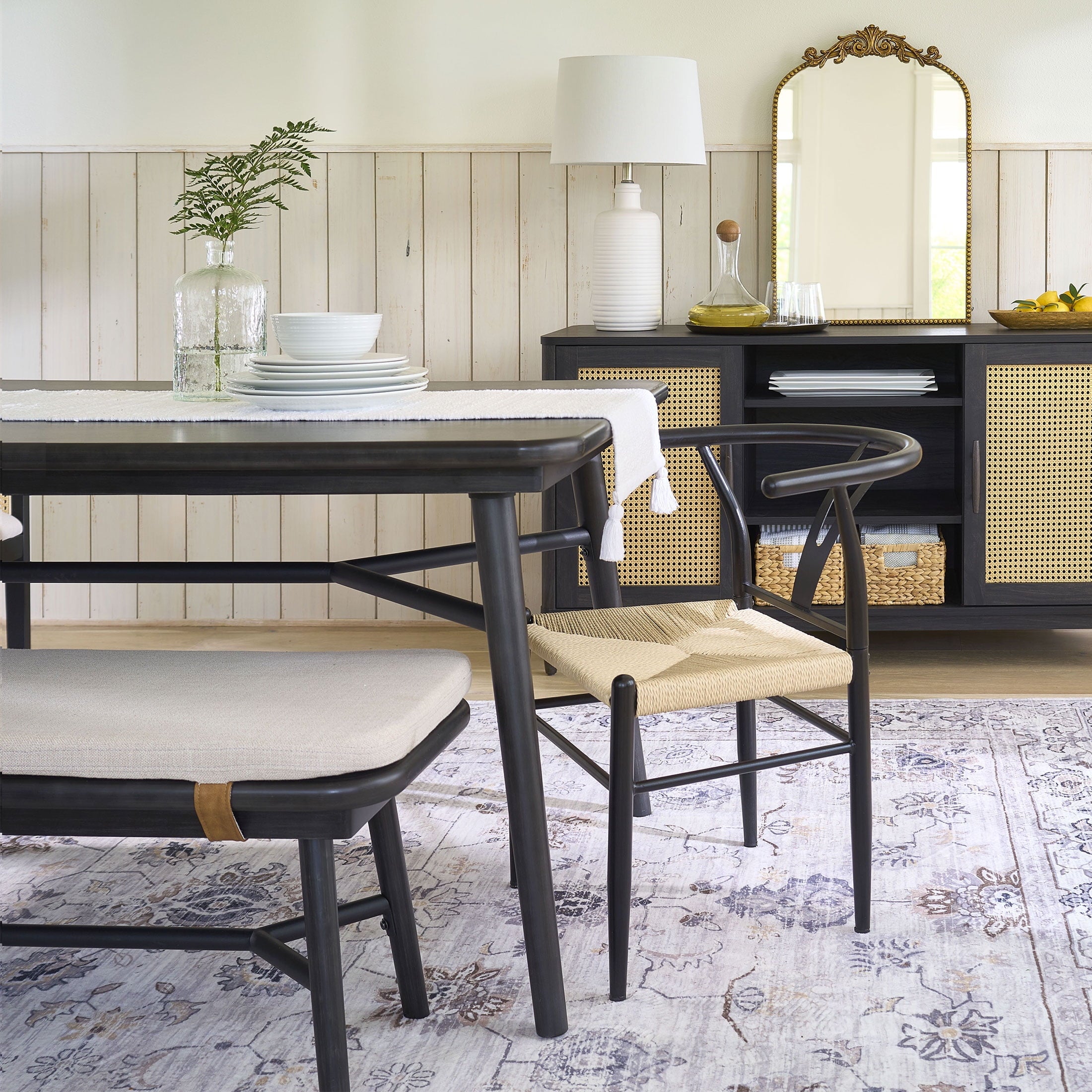  Springwood Dining Table, Charcoal