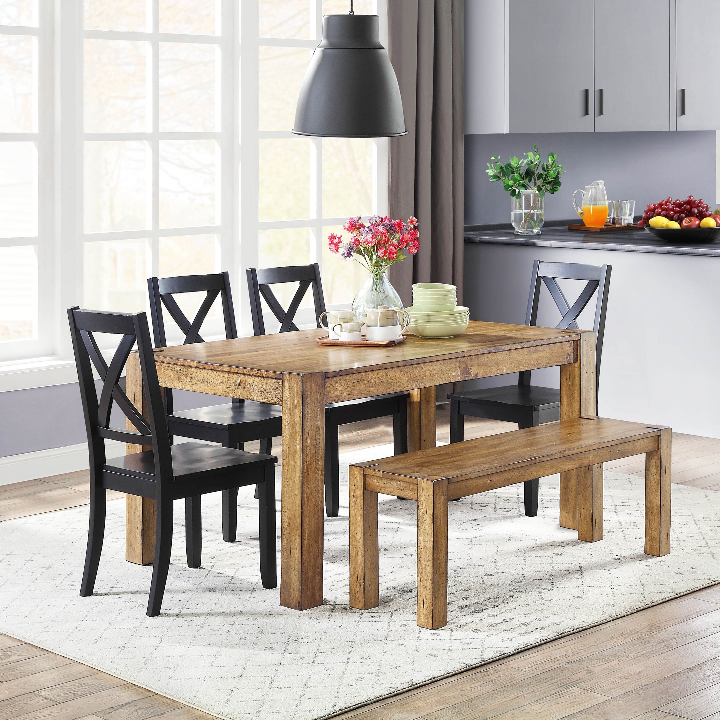  Maddox Crossing Dining Chairs, Set of 2, Black
