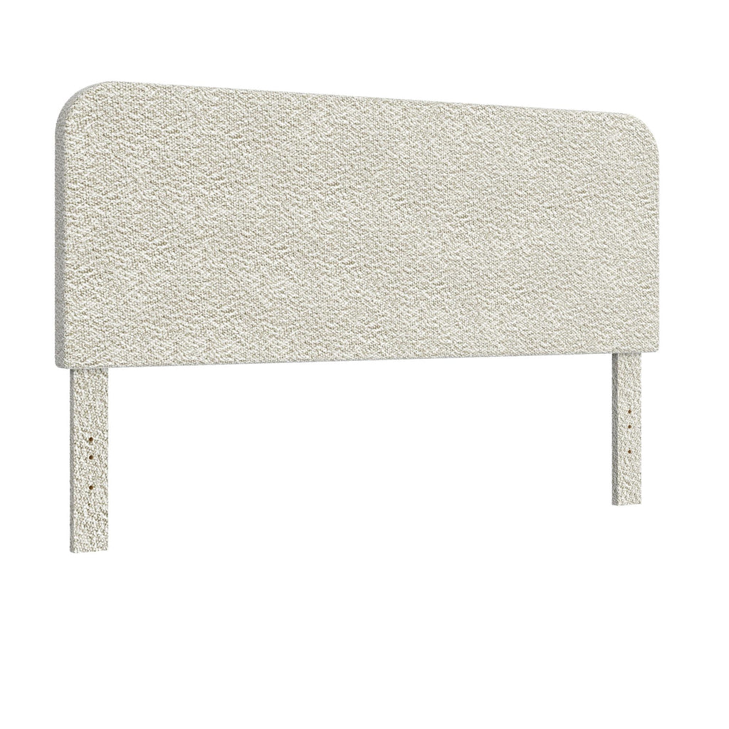  Juliet Full/Queen Boucle Headboard, Ivory