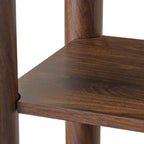  Adlin Bookcase, Walnut Finish