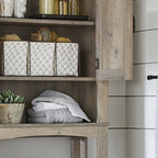  Over the Toilet Bathroom Storage Cabinet, Rustic Gray