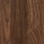 Lillian Fluted Bookcase with Doors, Walnut Finish
