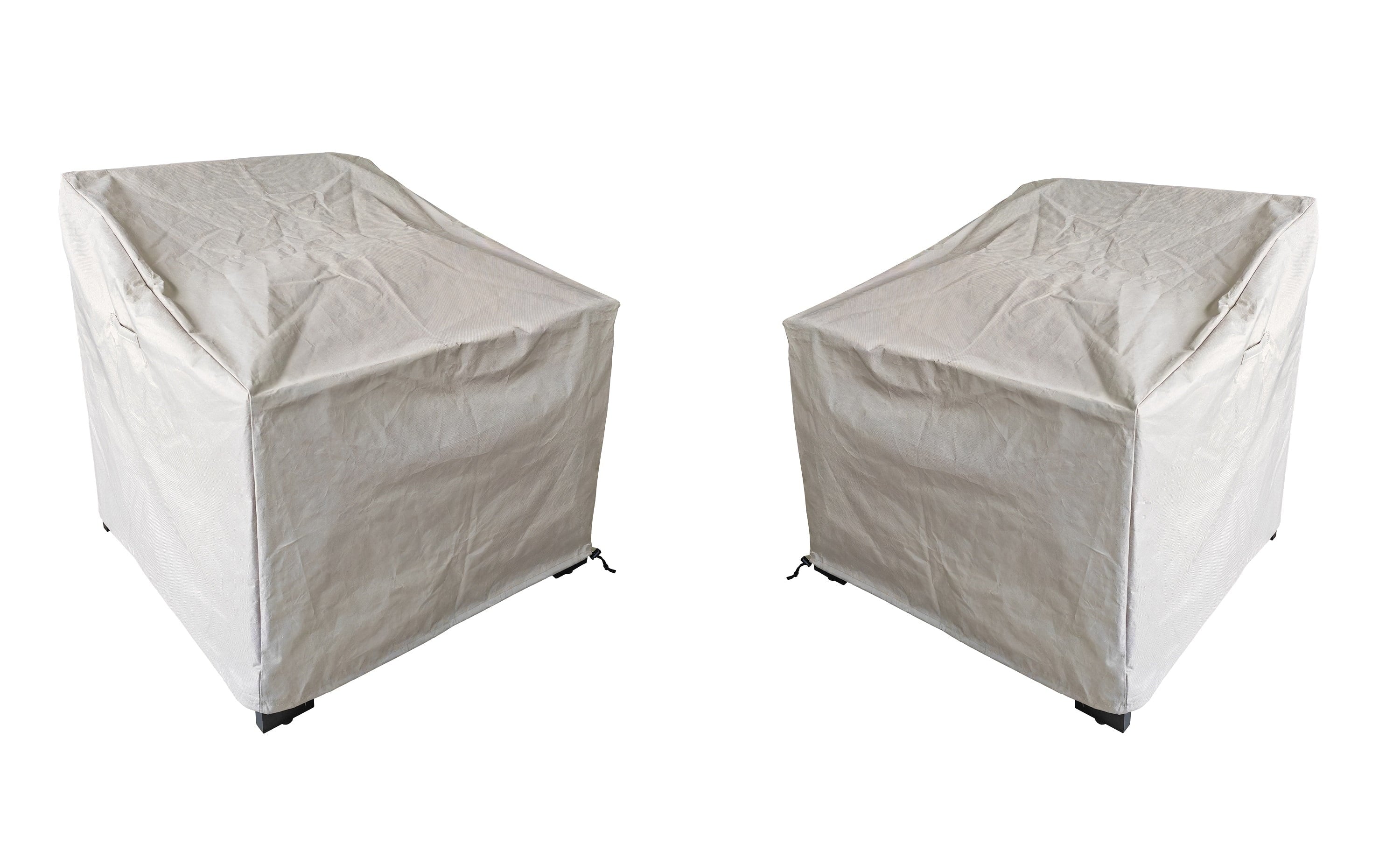  Ventura 2-Piece Outdoor Wicker Chat Chair, Beige