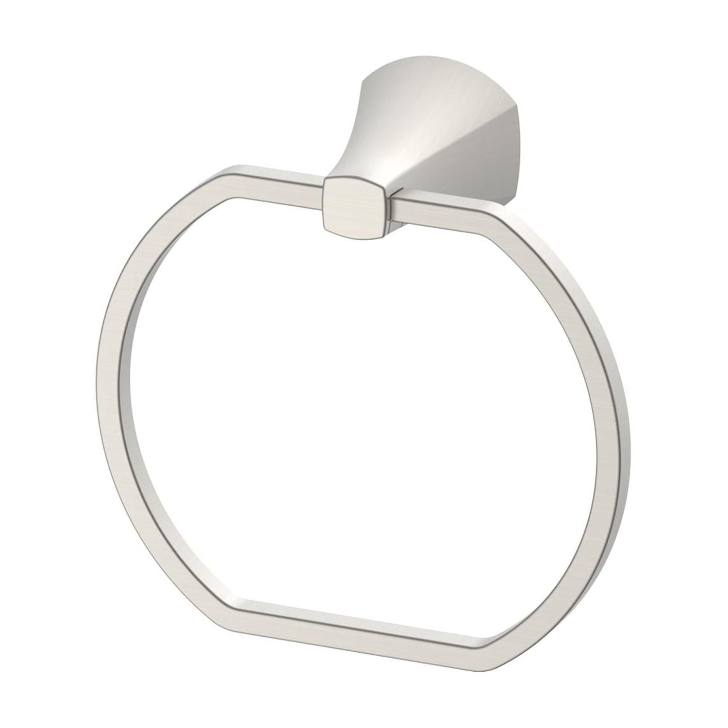  Simple Flare 3-Piece Bathroom Hardware Set, Satin Nickel � Includes Towel Bar, Towel Ring & Toilet Paper Holder