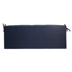  48" x 18" Premium Outdoor Bench Seat Cushion, 1-Piece, Navy