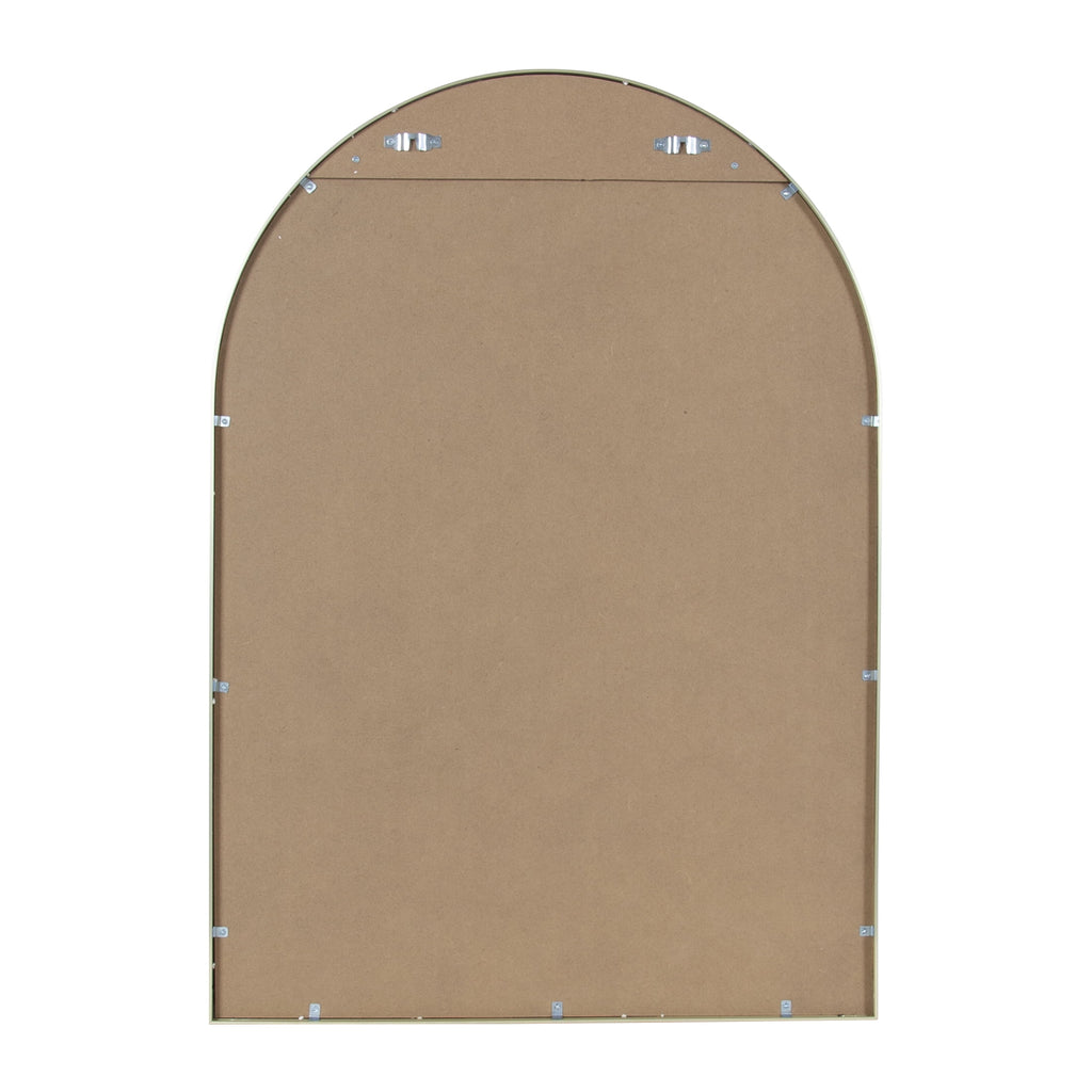  24x34 Gold Arched Large Wall Mirror for Bathroom or Living Room