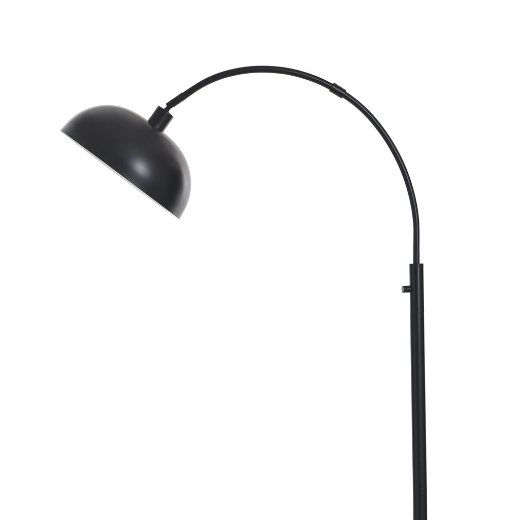  Black Finish Arch Dome Floor Lamp