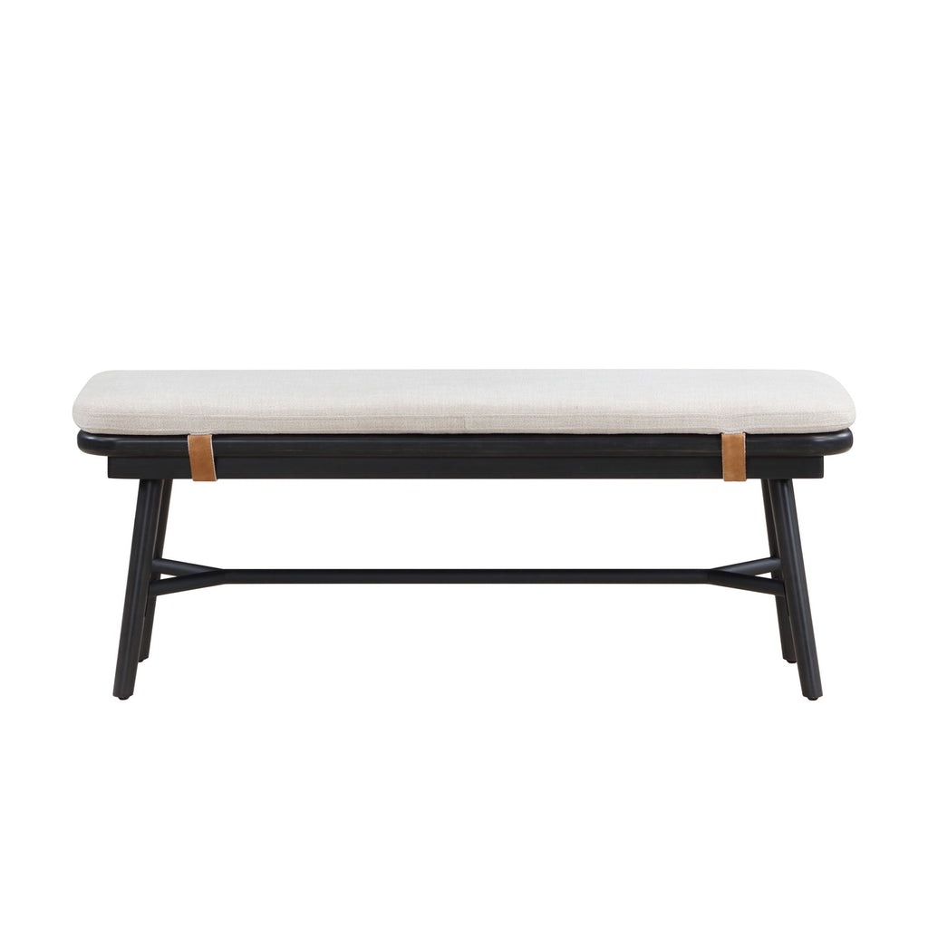 Springwood Dining Bench, Charcoal Finish