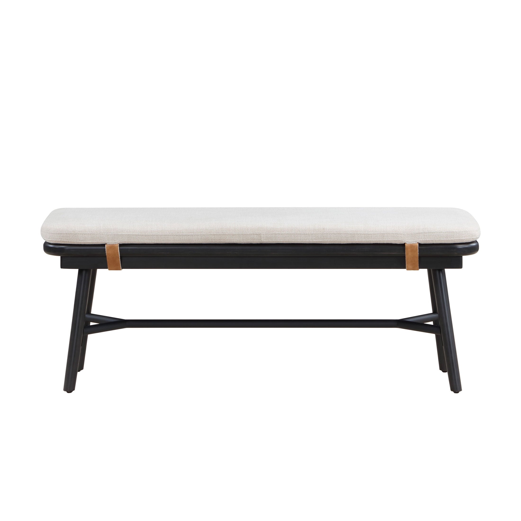  Springwood Dining Bench, Charcoal Finish