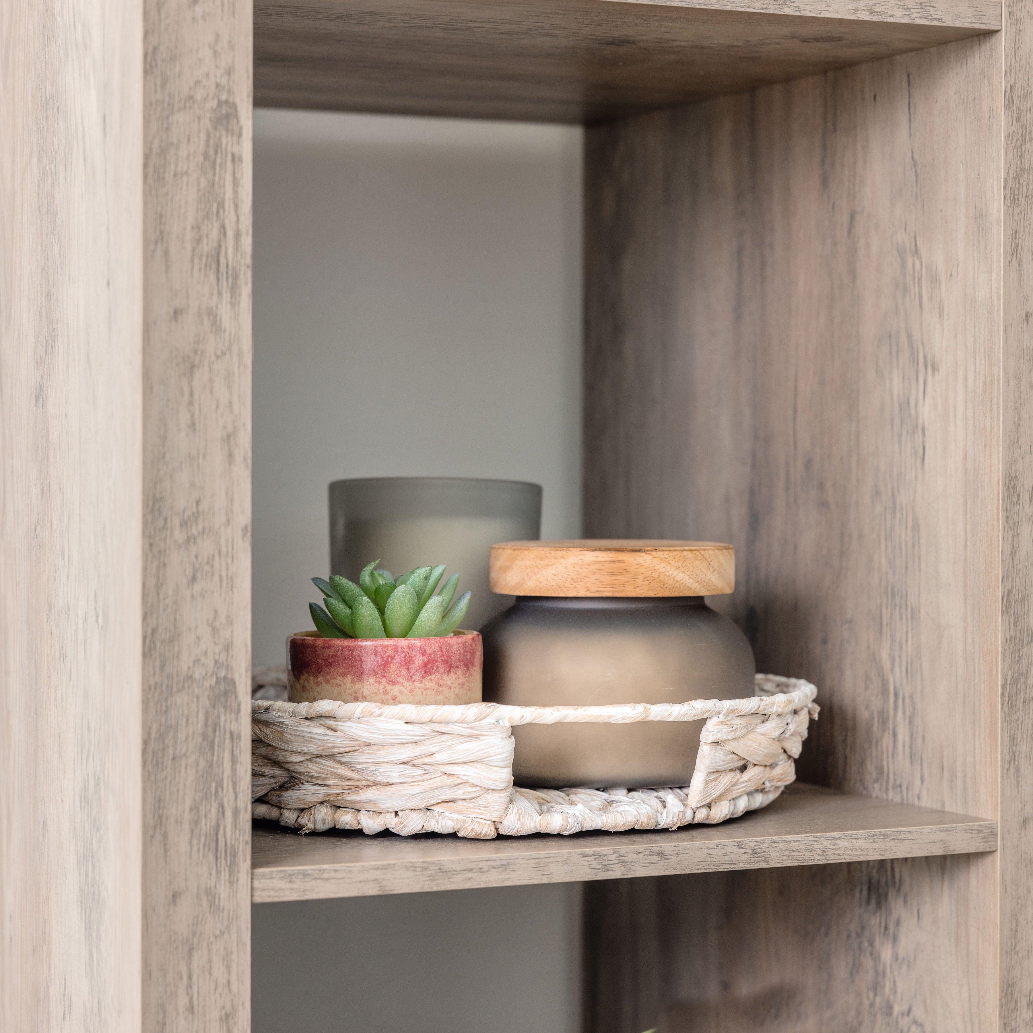  3 Cube Storage Organizer, Rustic Gray