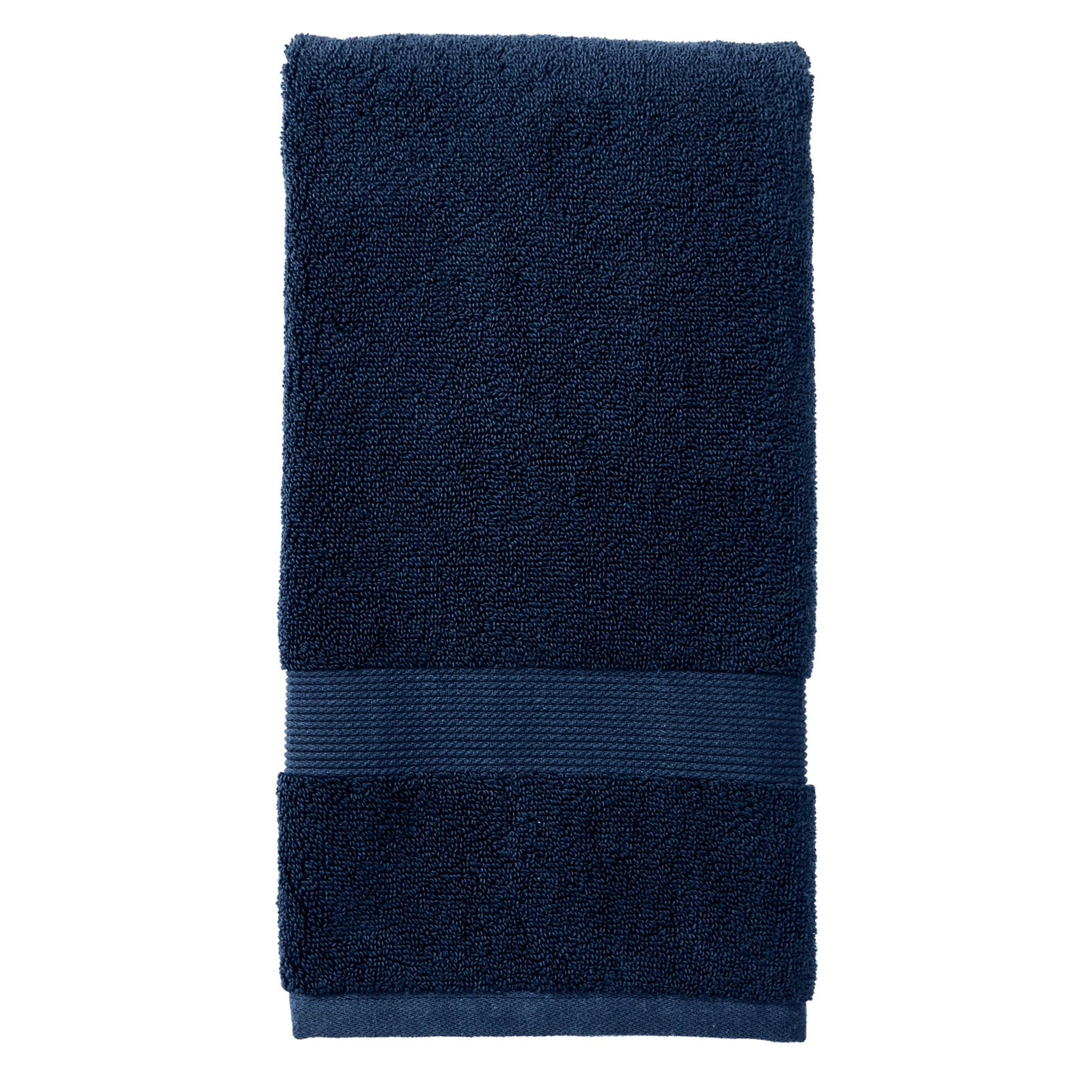  Signature Soft Solid 6 Piece Towel Set,Blue Admiral