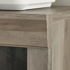  Glendale 5 Shelf Bookcase, Rustic Gray Finish