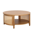  Springwood Caning Coffee Table, Light Honey Finish