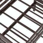  Leighton Solid Wood Twin-over-Twin Convertible Bunk Bed, Mocha