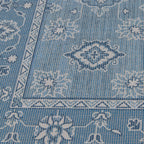 Blue Lillian Dainty Persian Area Rug, 5'x8'