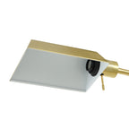  1-Light Modern Adjustable Brass Floor Lamp Gold