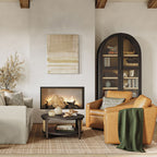  Steele Swivel Accent Chair, Camel Faux Leather