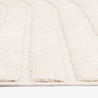  Arches Hi Low Indoor Area Rug, Ivory, 5'x6'7"