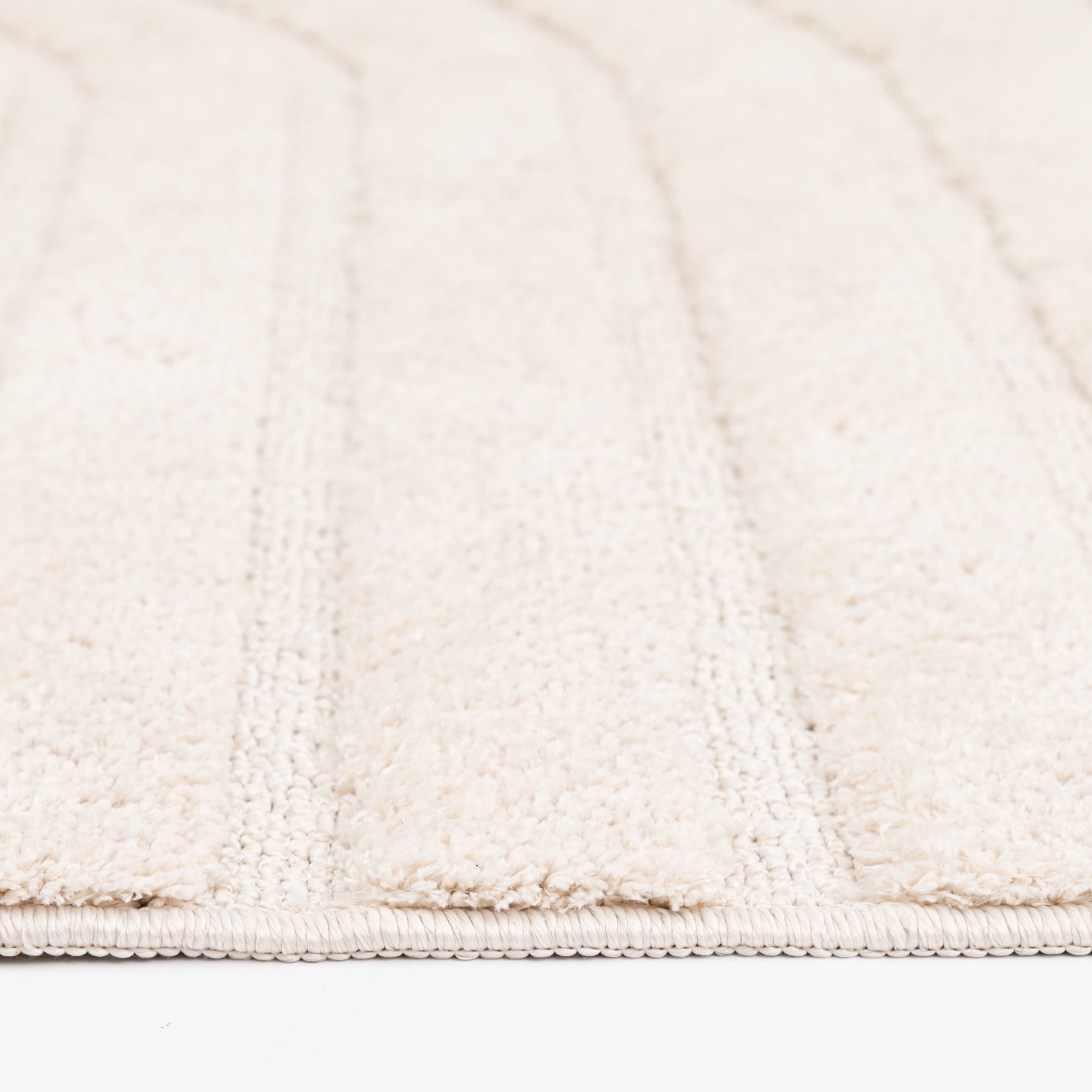  Arches Hi Low Indoor Area Rug, Ivory, 5'x6'7"