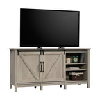  Modern Farmhouse TV Stand for TVs up to 70", Rustic White Finish