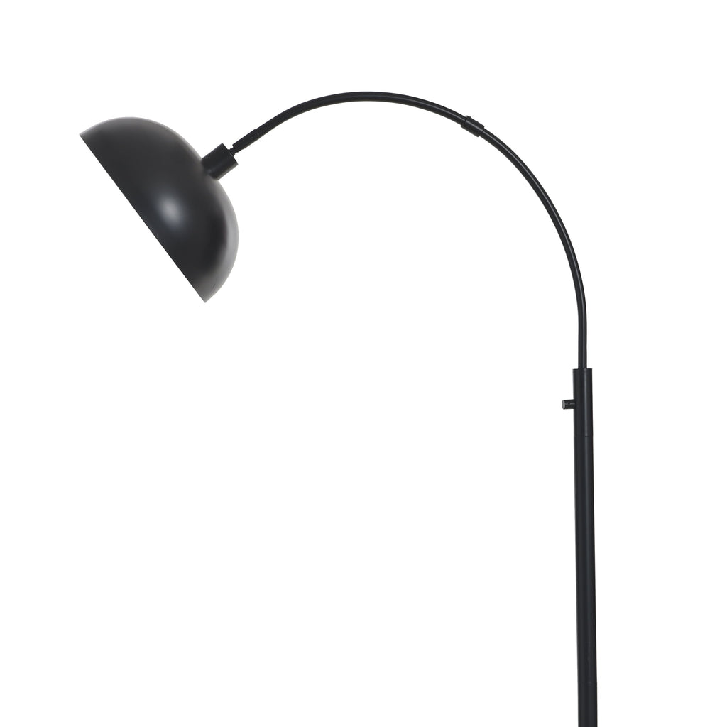  Black Finish Arch Dome Floor Lamp
