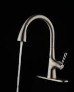  Touchless Pull Down Kitchen Faucet in Satin Nickel