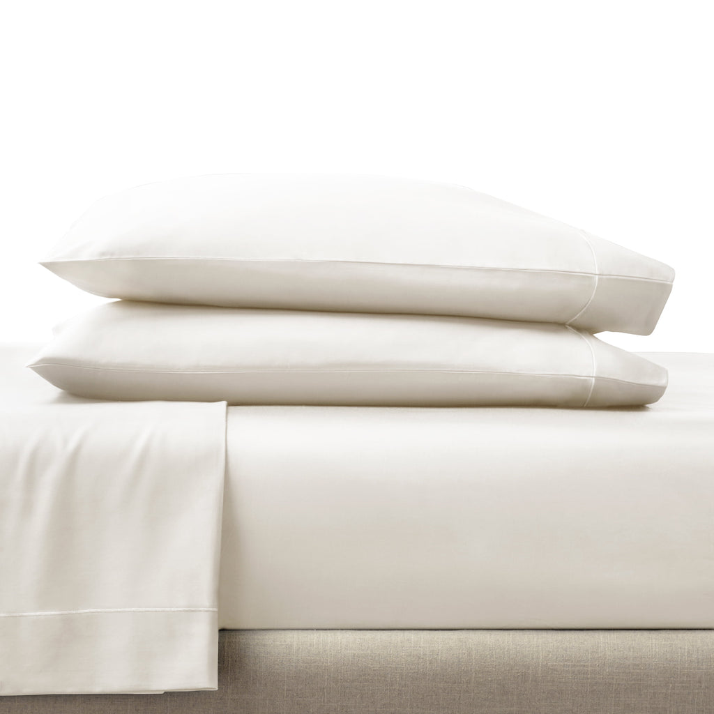  4-Piece 400 Thread Count Vanilla Dream Performance Bed Sheet Set, Queen