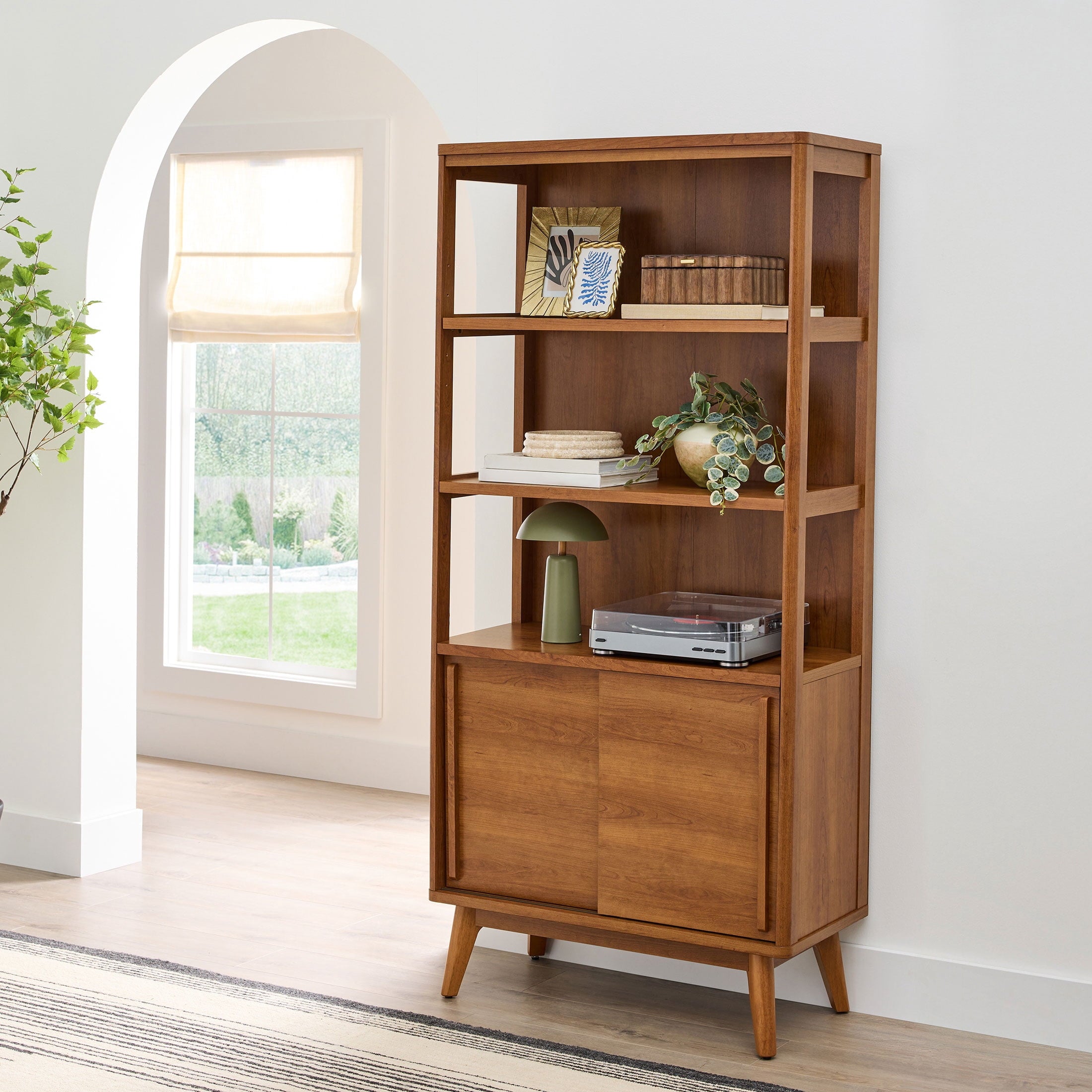  Greyson Bookcase, Acorn Finish