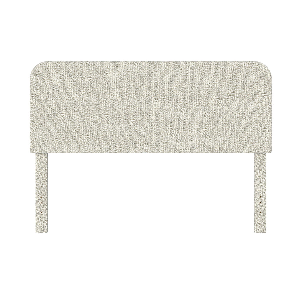  Juliet Full/Queen Boucle Headboard, Ivory