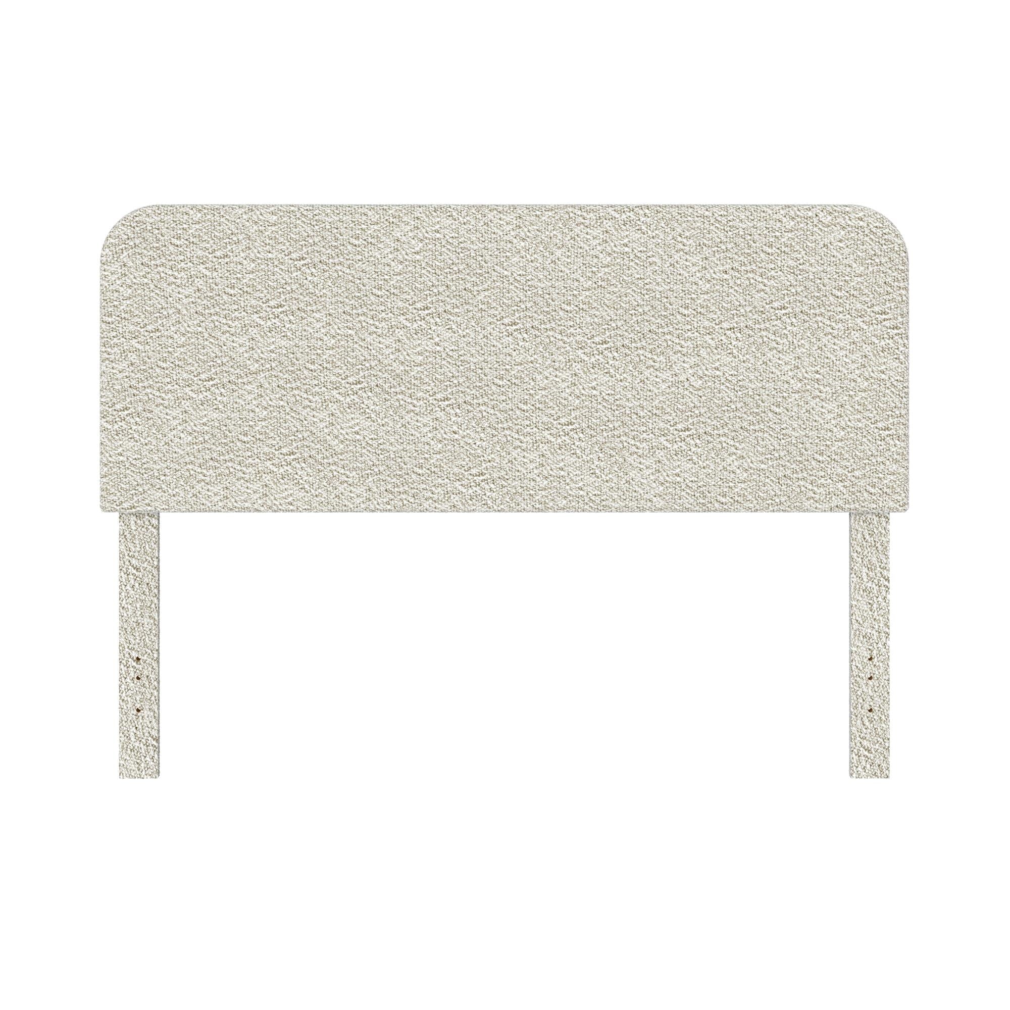  Juliet Full/Queen Boucle Headboard, Ivory