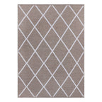  Medallion Reversible Rug, Red, 7' x 10'