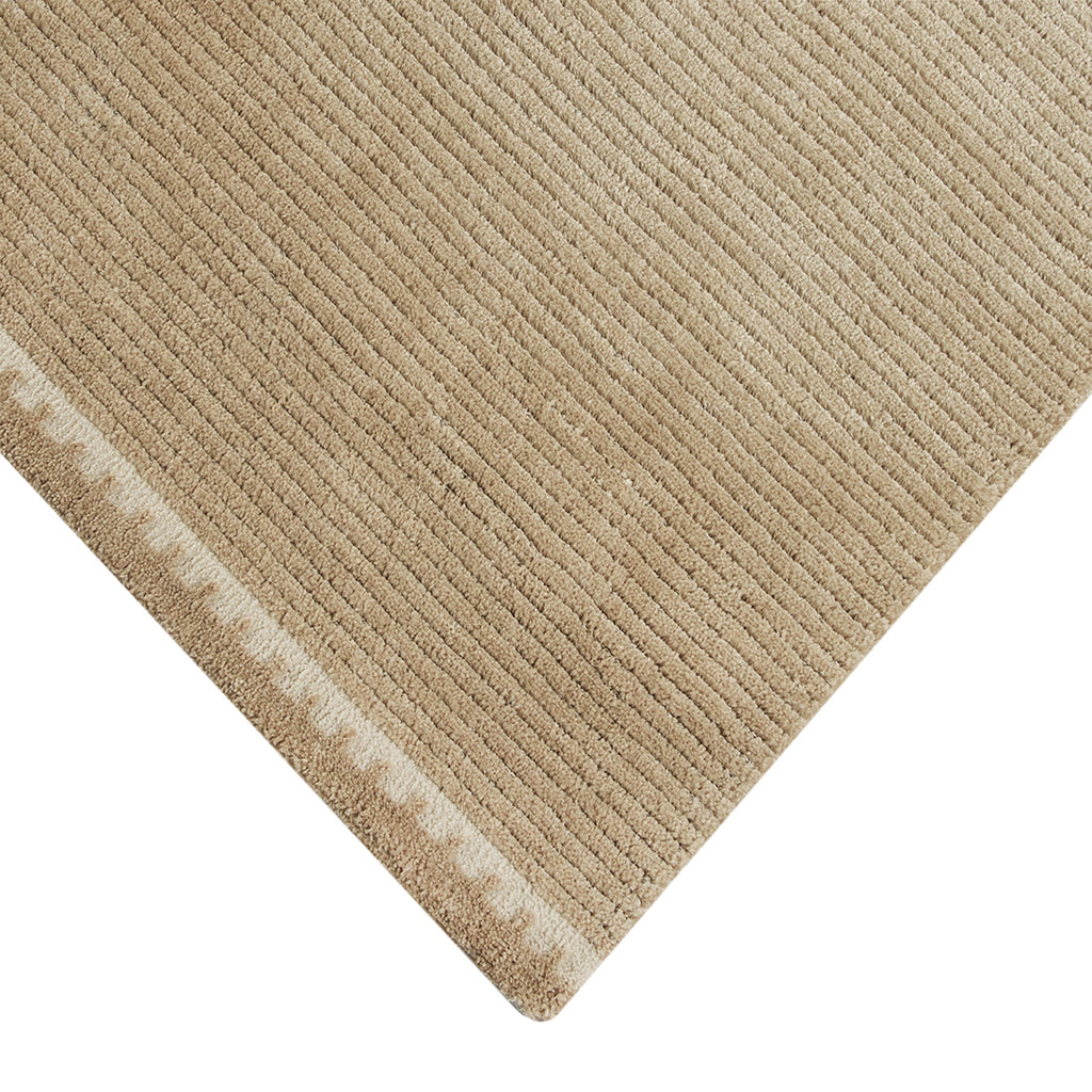  Tan Coleman Tonal Hem 5' x 8' Area Rug