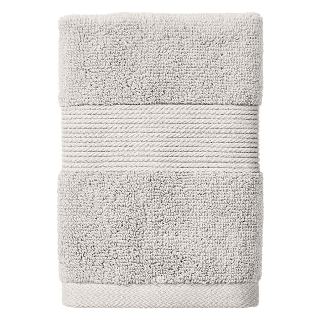  Signature Soft Solid 6 Piece Towel Set,Soft Silver